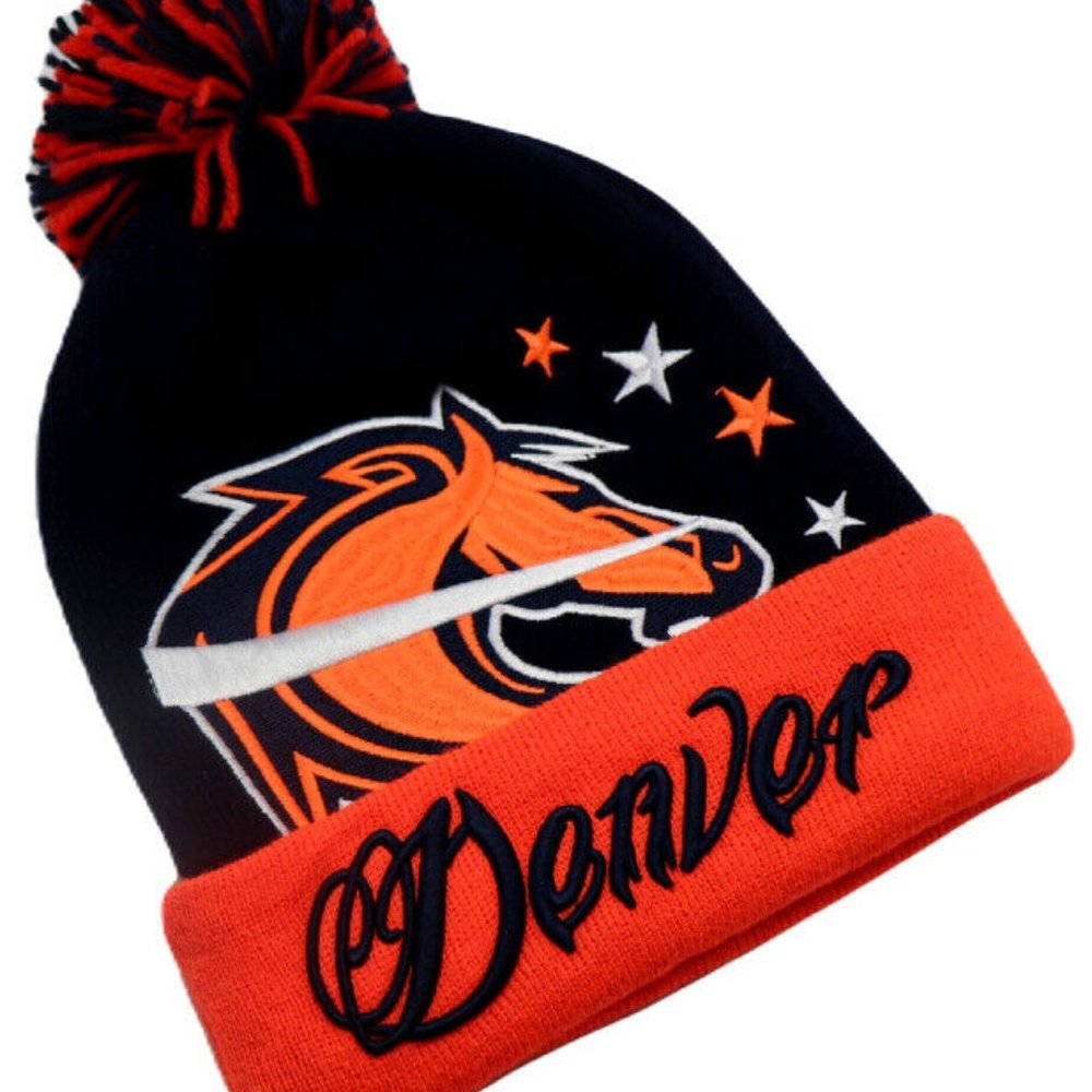 Denver Premium Colossal Cuffed Pom Beanie